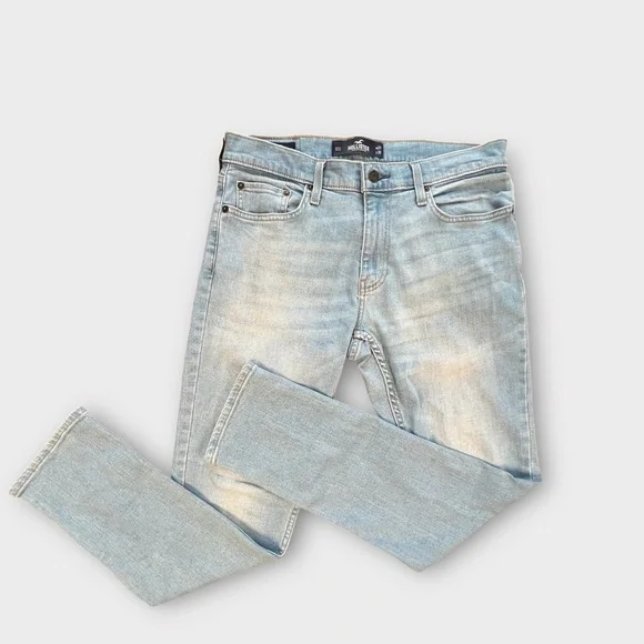 Hollister Skinny Jeans | Light Wash | Epic Flex | W31 L30 - Picture 2 of 7